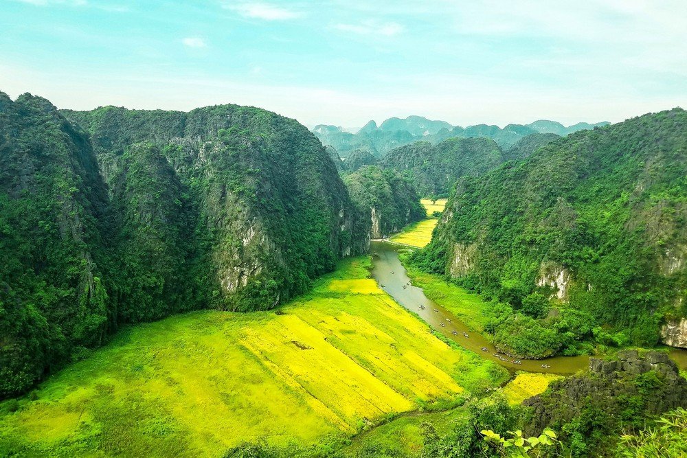 Cycling Tour Northern Vietnam Ninh Binh, Cat Ba, Halong Bay 4 Days